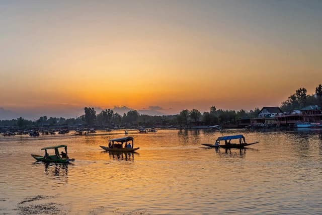 Backwater sunset cruise